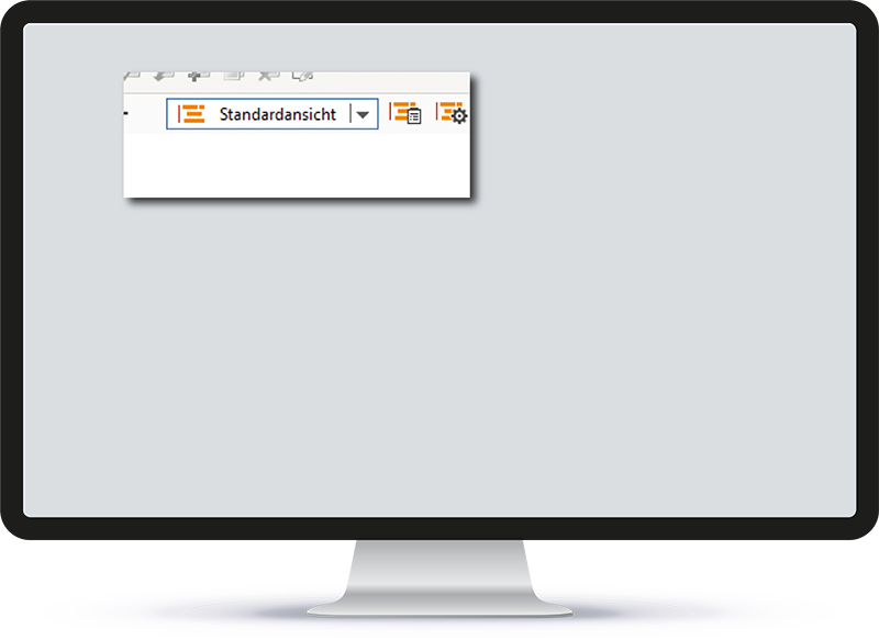 Frei definierbare Abteilungsansicht